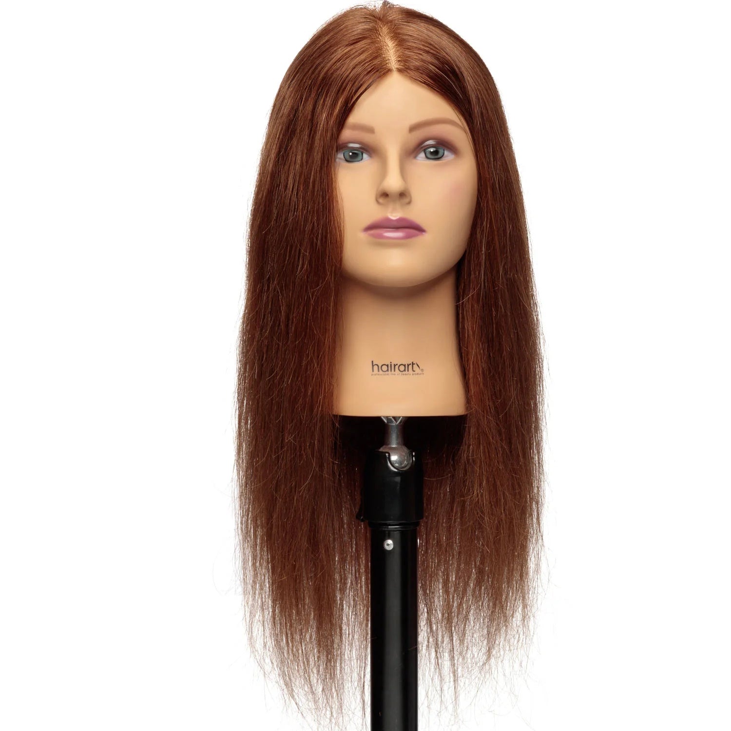 Hairart Isabella Brown Hair Mannequin Head