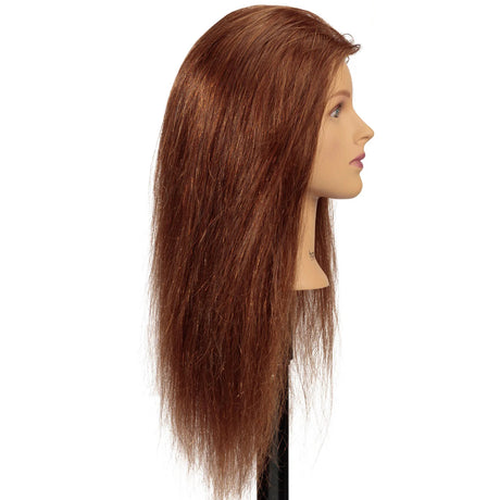 Hairart Isabella Brown Hair Mannequin Head 