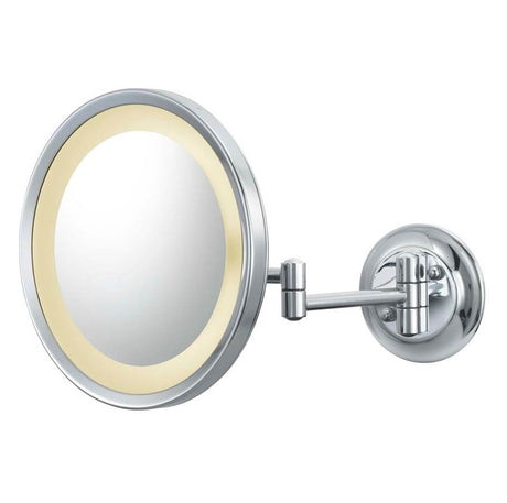 Aptations 944-2-45HW Chrome Lighted Wall Mount Mirror - Hardwired 
