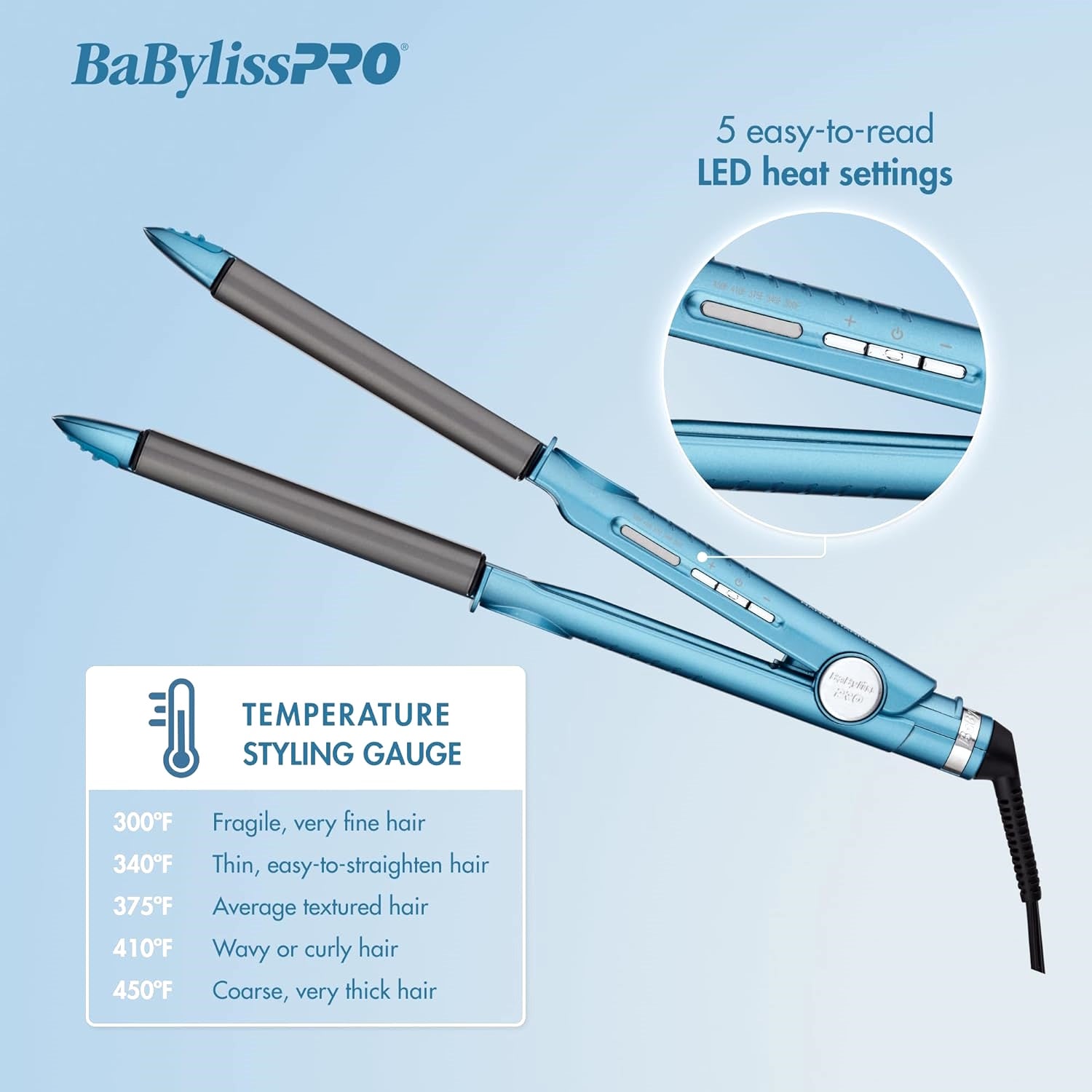 Nano titanium by babyliss pro temperature settings hotsell