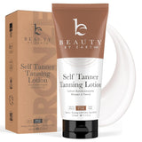 Beauty by Earth Large 7.5 oz Self Tanner Tanning Lotion - Medium to Dark 