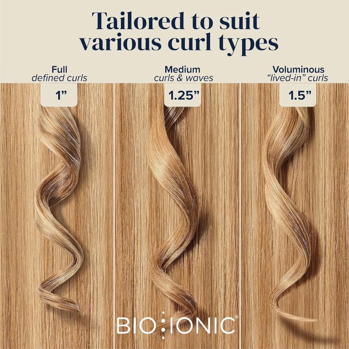 Bio Ionic Long sold Barrel Curling Iron