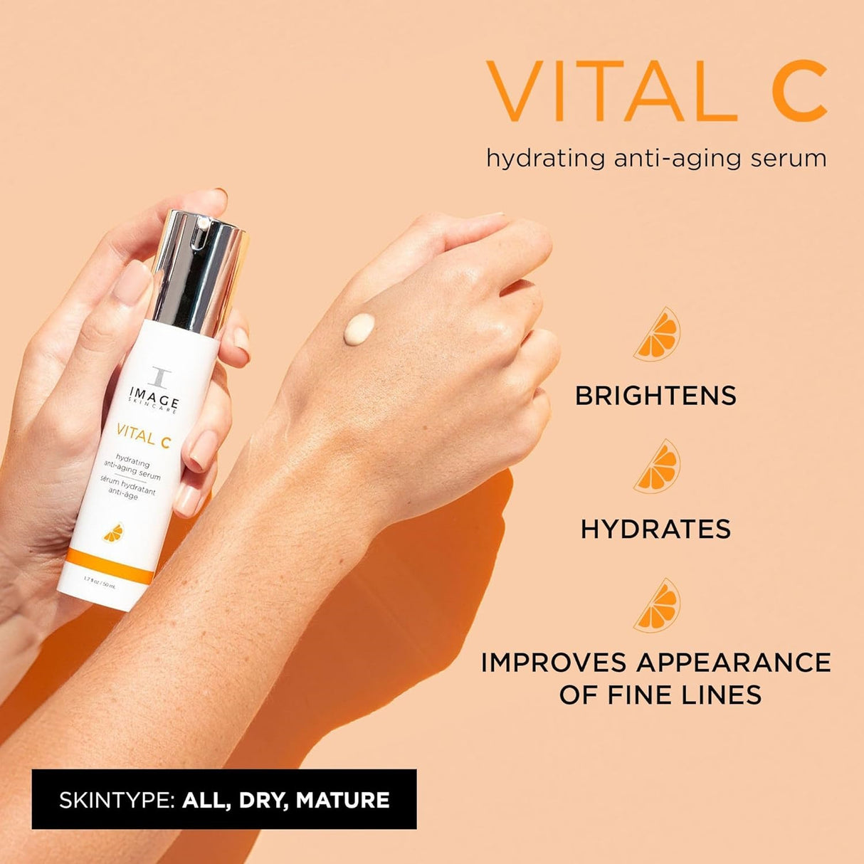 Image Skincare Vital C Large 3.4 oz Hydrating Anti-Aging Serum 