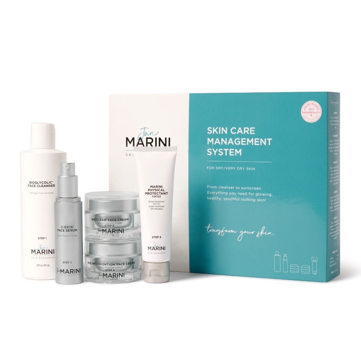 Jan Marini Tinted Spf 45 Dry Skin Care Management System 