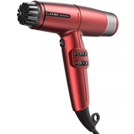 GAMA Italy iQ LiteMax Hair Dryer - Red 