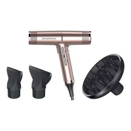 GAMA Italy iQ Perfetto Hair Dryer - Rose Gold Hair Dryers