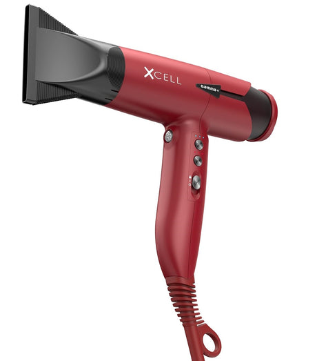 GAMMA+ XCell Hair Dryer - Red 