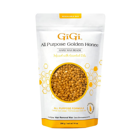 GiGi Golden Hard Wax Beads 14oz - 67985