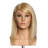 L'IMAGE CARINA Platinum Blonde Shoulder Mannequin 