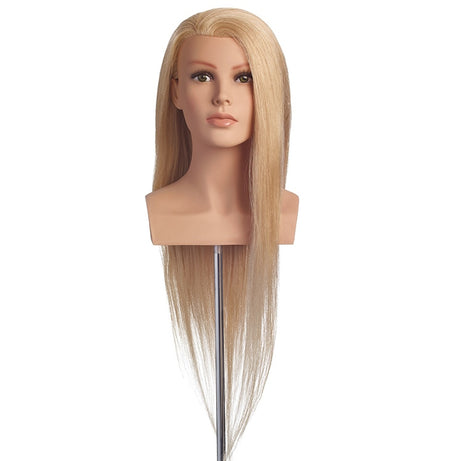 L'IMAGE DENISE 28" Long Hair Length Mannequin Head 