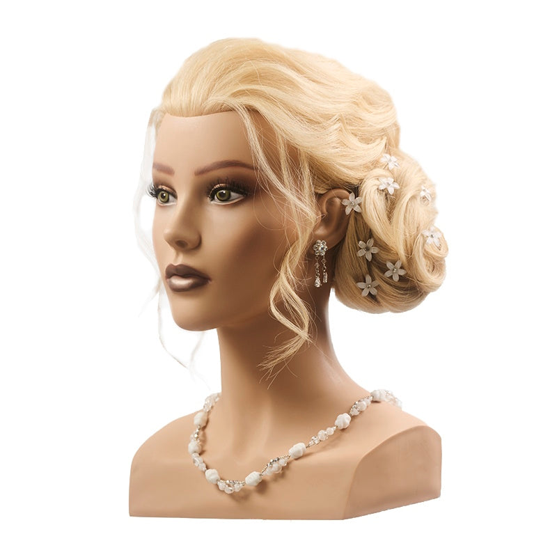 L'IMAGE LOUISA Competition Platinum Blonde Shoulder Mannequin 