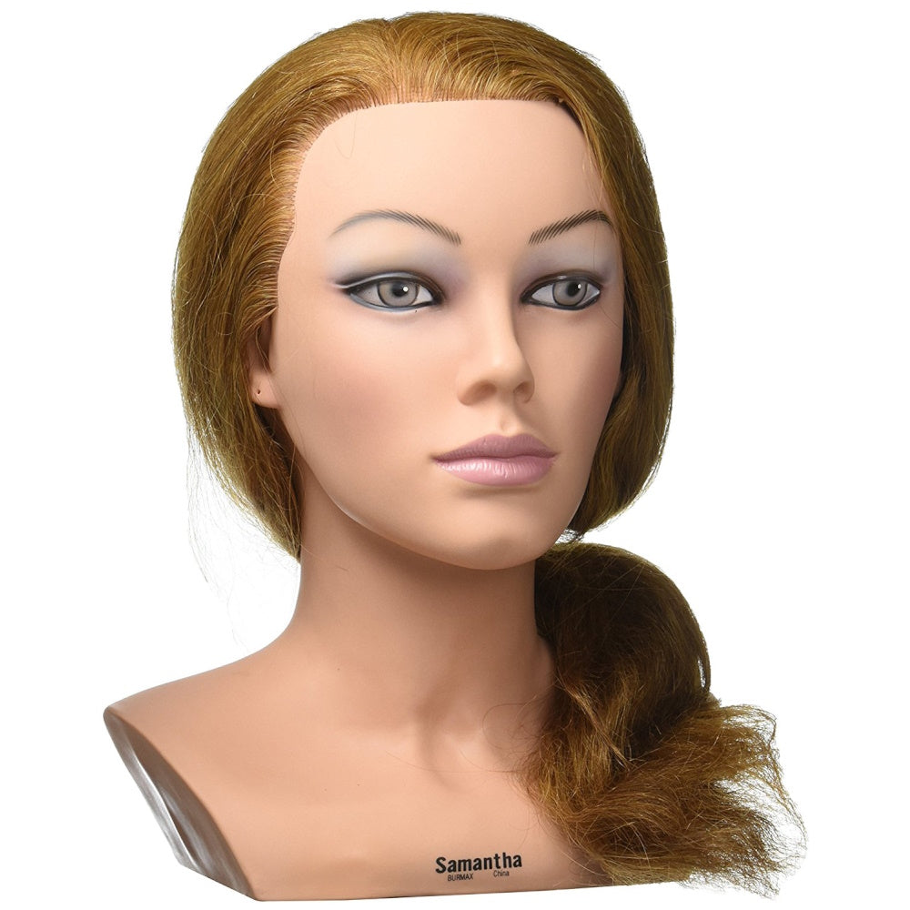 Celebrity Samantha Cosmetology Human Hair Manikin 23-Inch