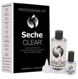 SECHE Vite Crystal Clear Base Coat Pro 4 oz Refill Kit nail polish