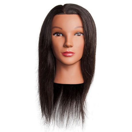 Diane Avery 20-22 Brown Human Hair Mannequin Head D3025 – Simply
