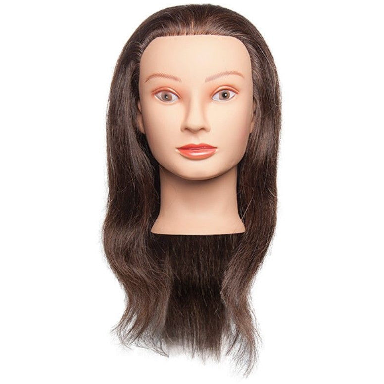 Diane Avery 20-22 Brown Human Hair Mannequin Head D3025 – Simply