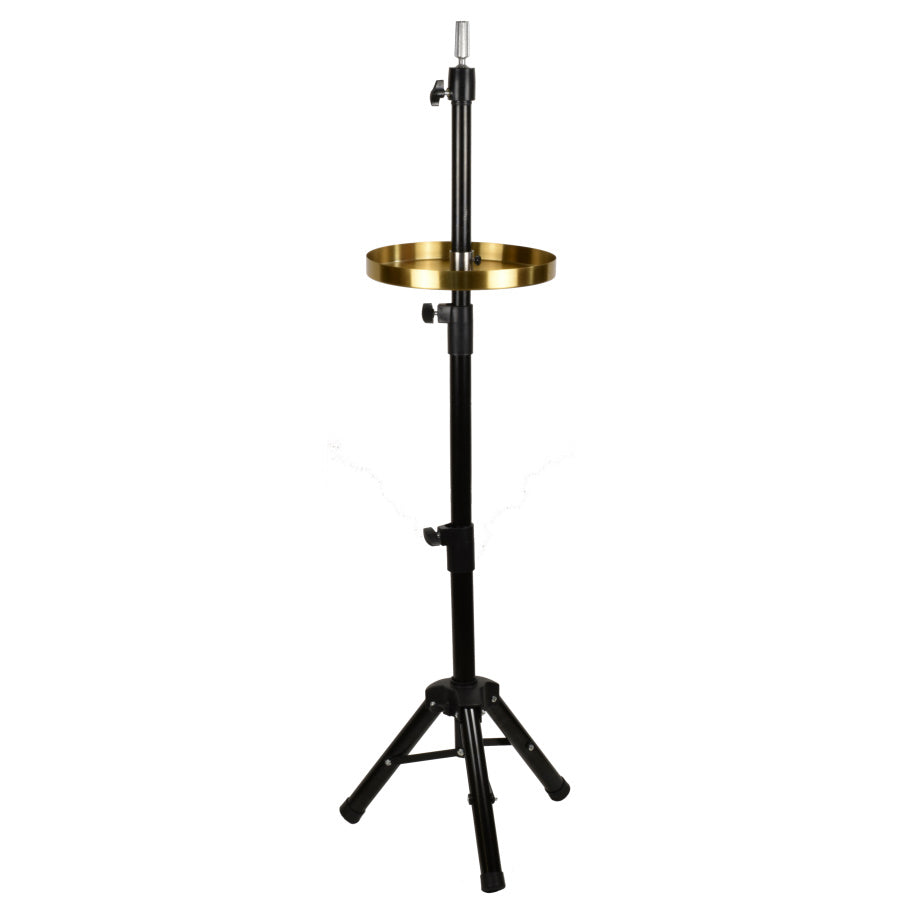 Adjustable Mannequin Head Tripod Stand with Tray