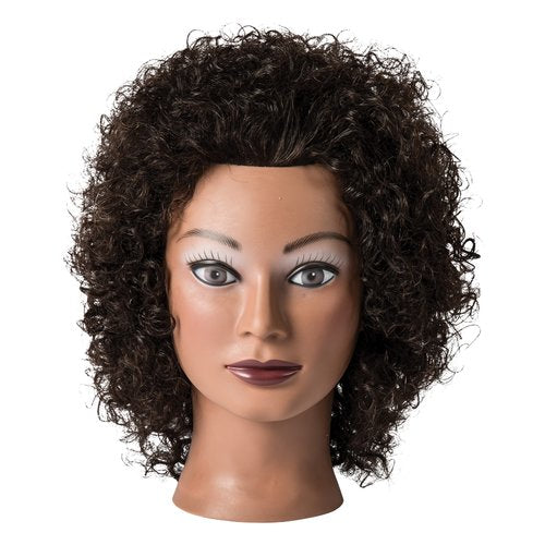 cosmetology mannequin head human hair-New-Ms. Gemma Manikin